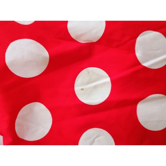 Disney Parks Authentic Original Minnie Mouse Half Apron *Red/White Dot/Ruffle - Picture 4 of 6